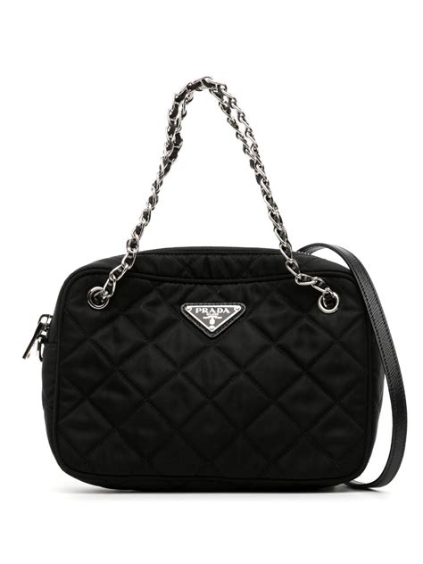 prada black bag oldies|pre owned Prada handbags.